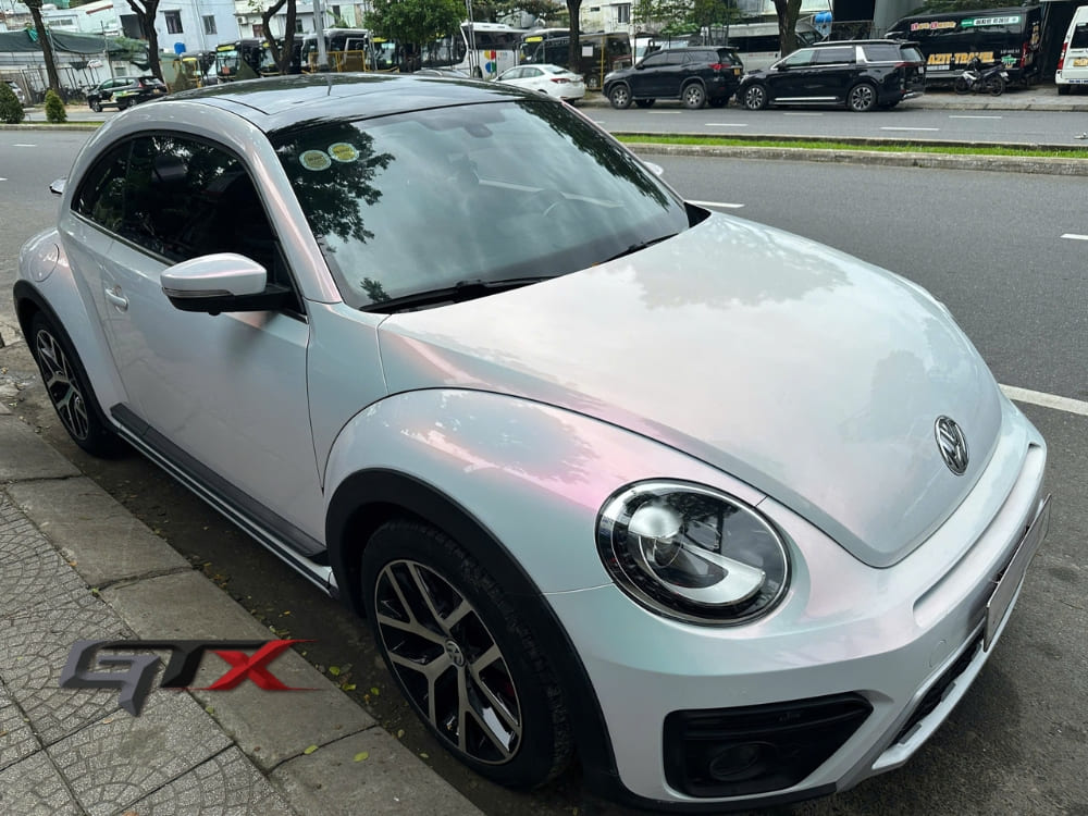 Volkswagen Beetle Dune sau khi dán decal