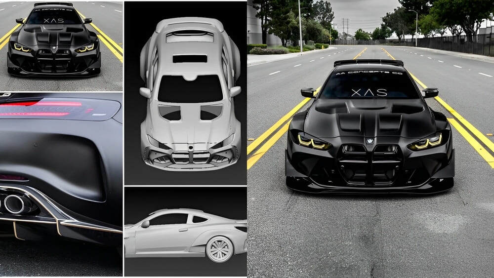 Xe Genesis độ với body kit thể thao mạnh mẽ